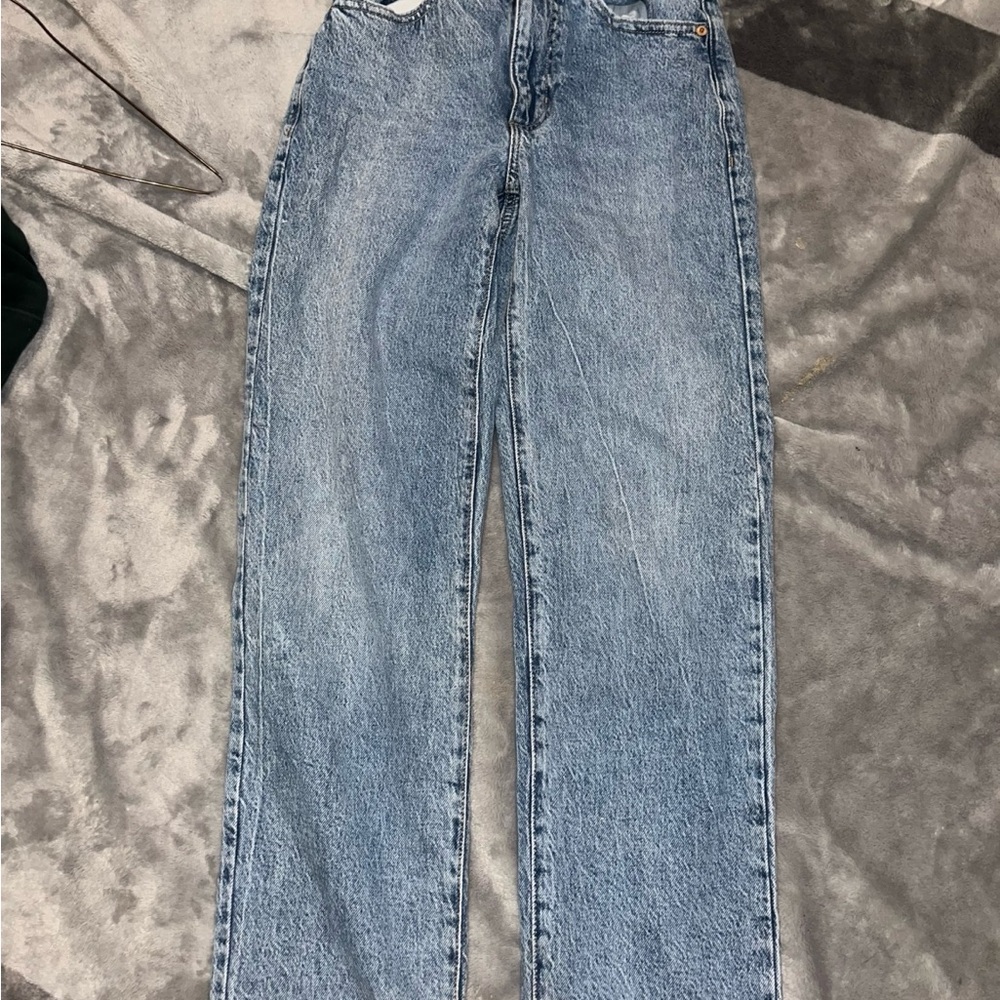 Garage Blue Denim mom Jeans